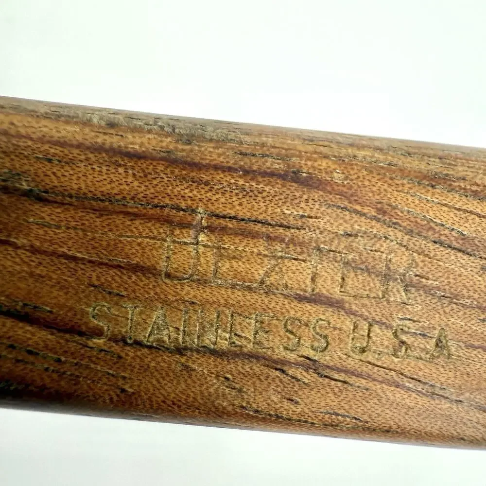 Dexter USA Pie Server Cake Vintage Utensil Wood Handle Wooden 10 inch Country